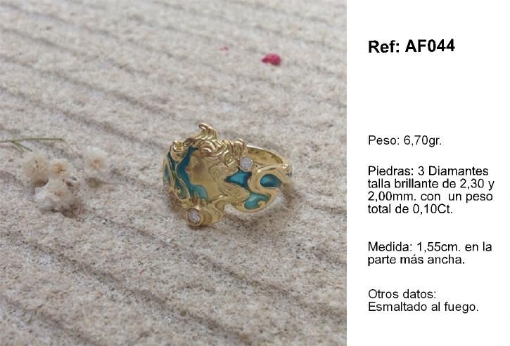 anillo de oro